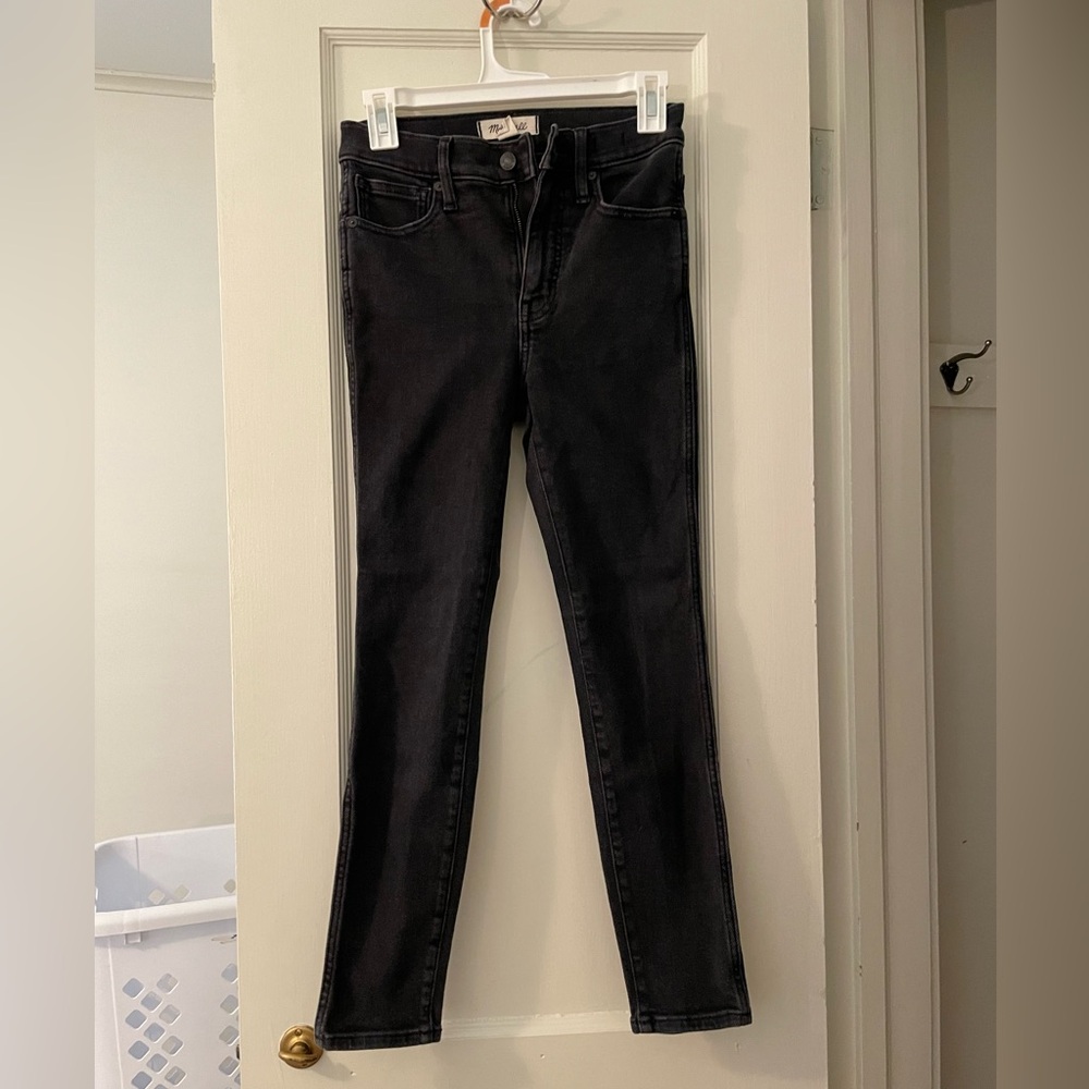 Madewell high rise skinny